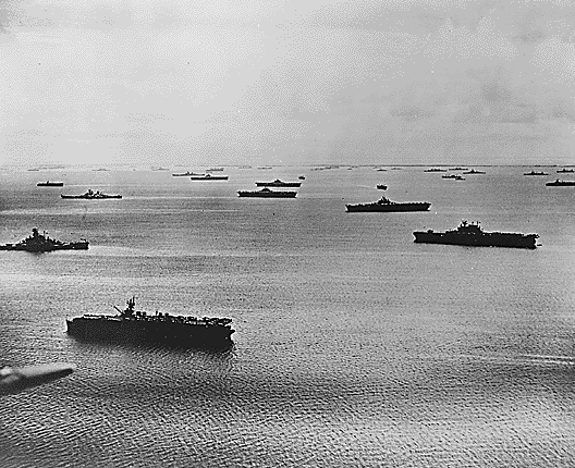 Marshall Islands invasion fleet.