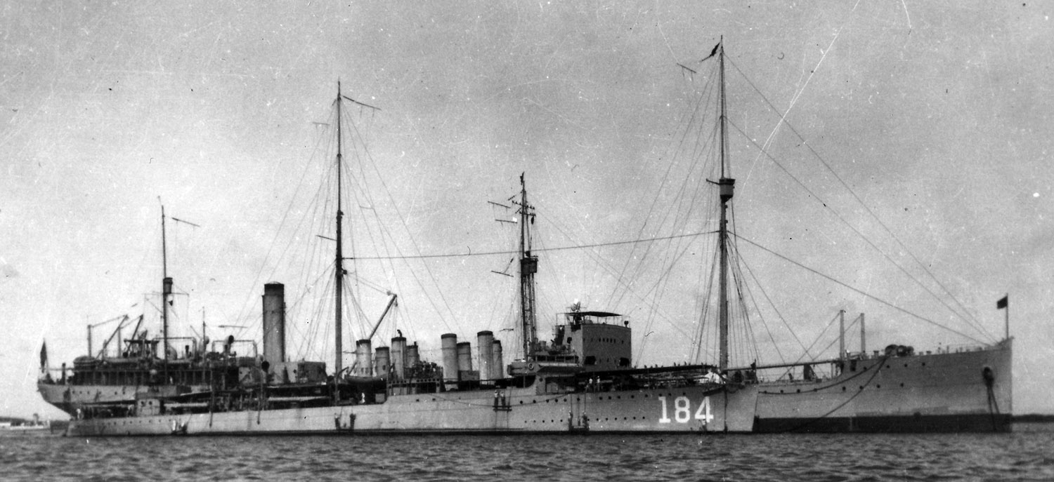 USS Abbot (DD 184) circa 1920
