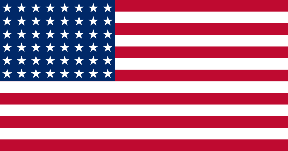 48-star U.S. flag