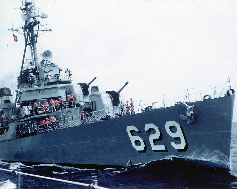 USS Abbot in 1954