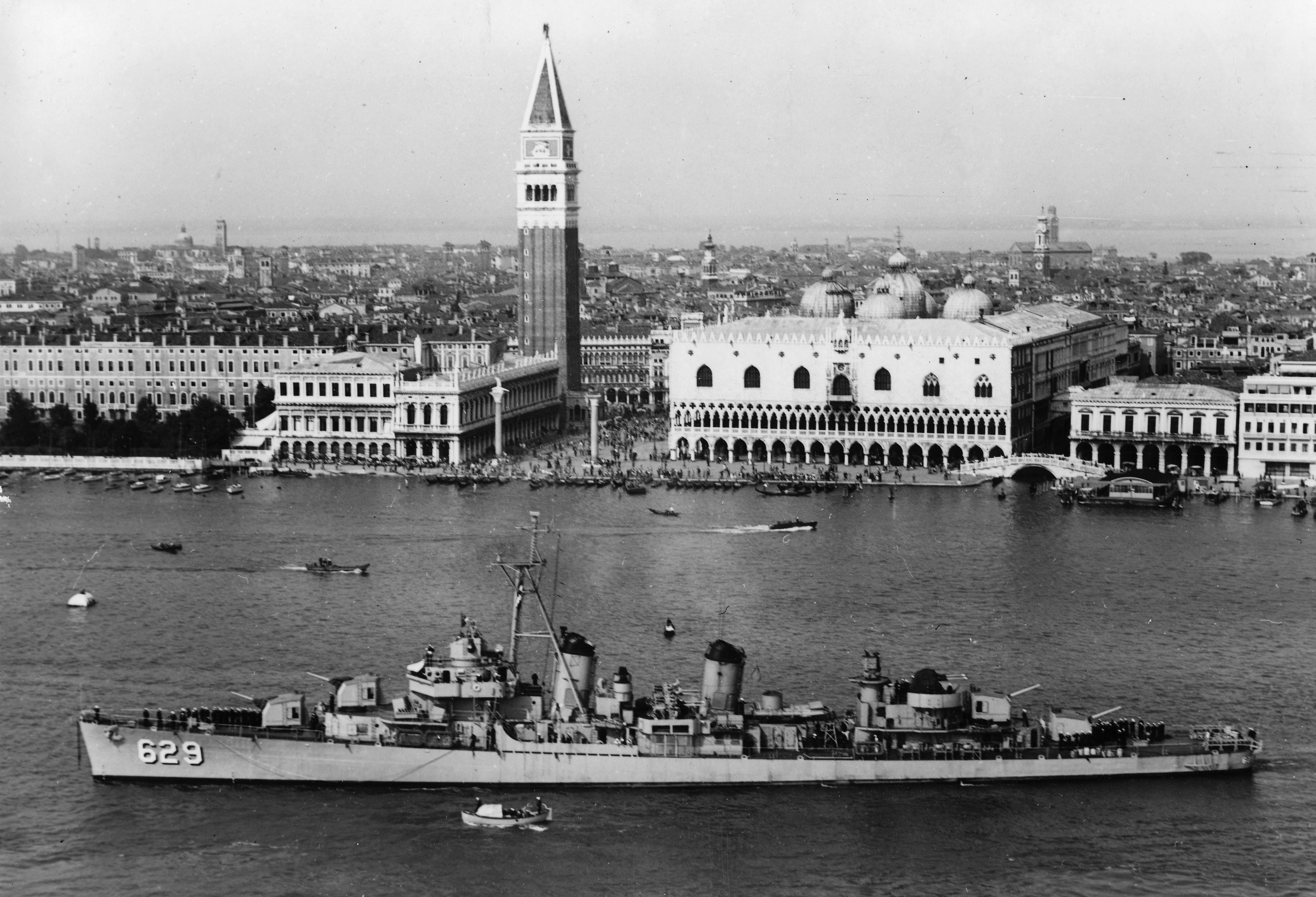 USS Abbot at Venice
