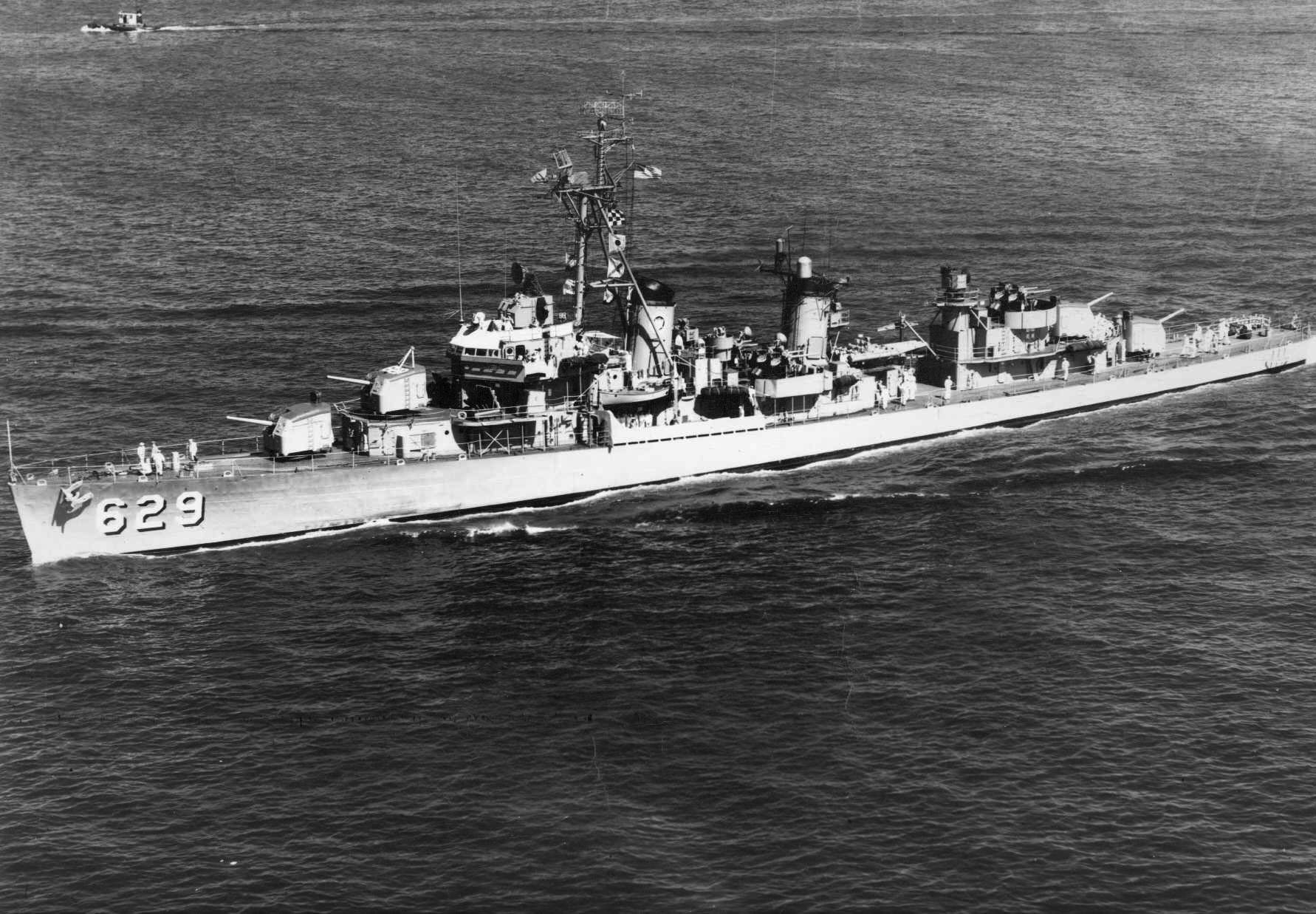 USS Abbot in early 1963 or 1964
