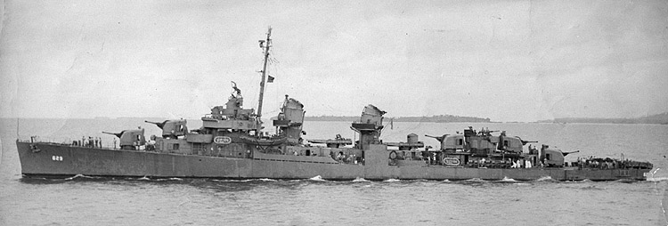 USS Abbot (DD 629) 1943