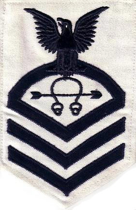 Sonar operator navy rating patch