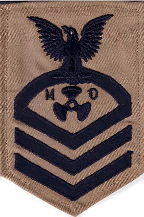 Motor Machinist's Mate navy rating patch
