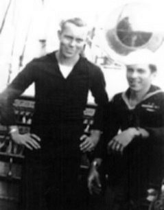 N. Ross, C. Angevine, Anacortes, Wash., Navy Day 1945.