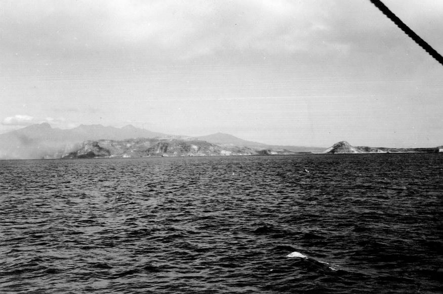 Corregidor Island under attack.<br>15FEB1945