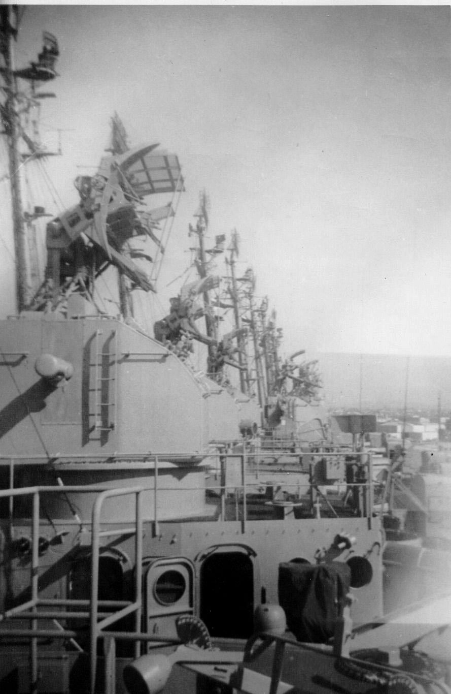 Decommission row; January 1946.