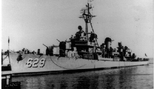 Abbot at Pensacola, Florida, sometime after recommissioning. 1950s.