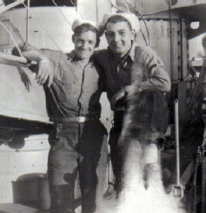 Bremerton, Washington, 1945.<br>Dave Cooper, Dave Dumas      
