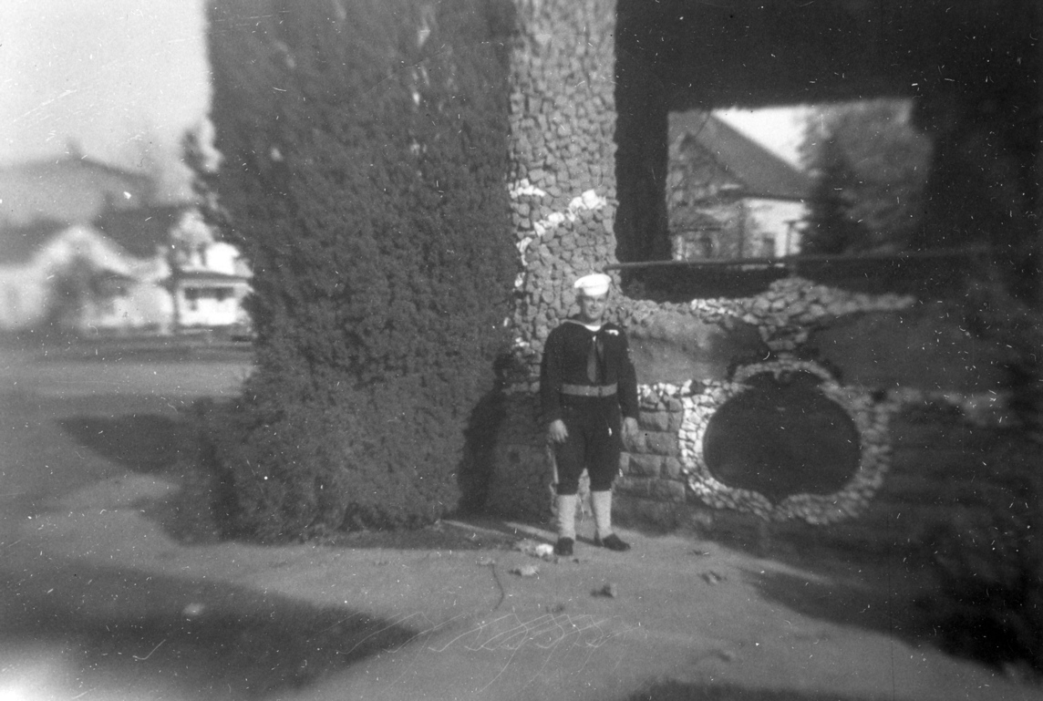 Unknown sailor in Anacortes, Wash.<br>Identified only as “Ski.”