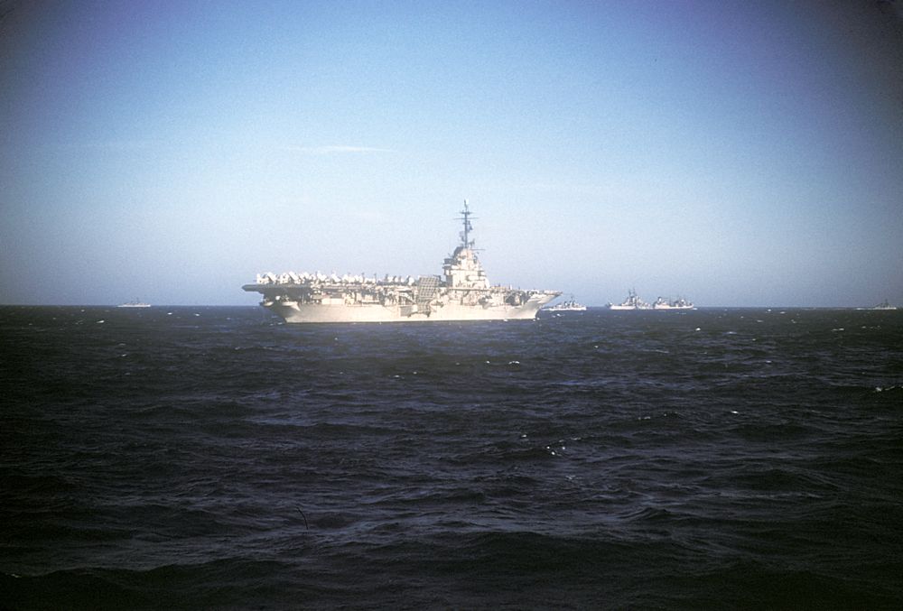 Unknown Essex-class aircraft carrier